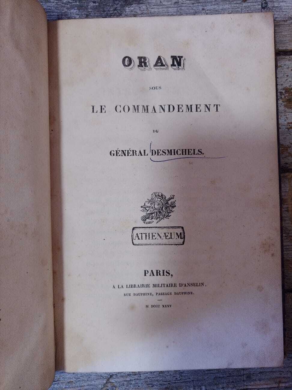 Oran sous le commandement du général Desmichels - immagine 2