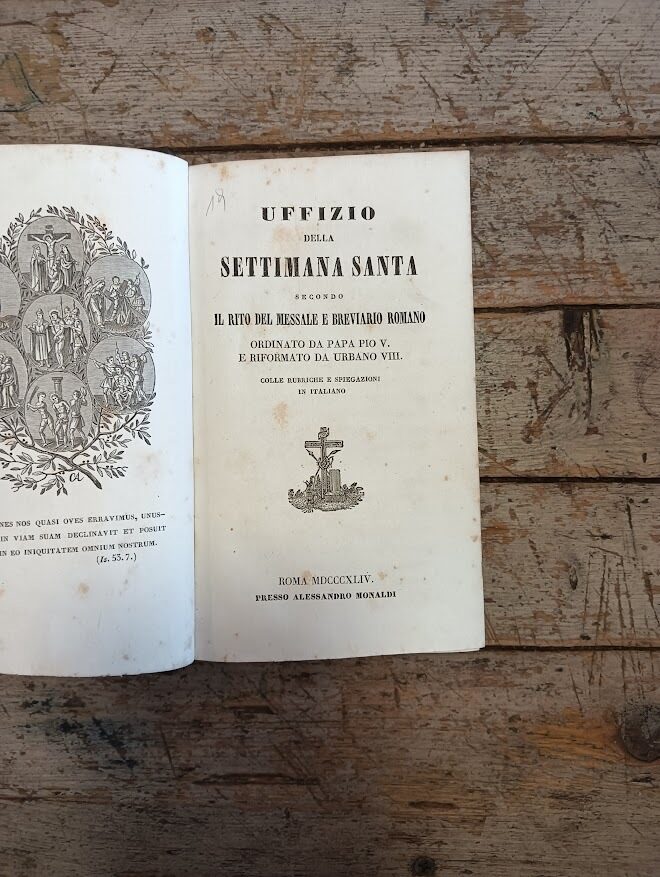 Uffizio della Settimana Santa secondo il rito del Messale e Breviario Romano - immagine 4