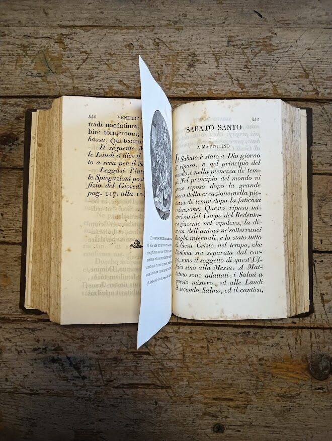 Uffizio della Settimana Santa secondo il rito del Messale e Breviario Romano - immagine 9