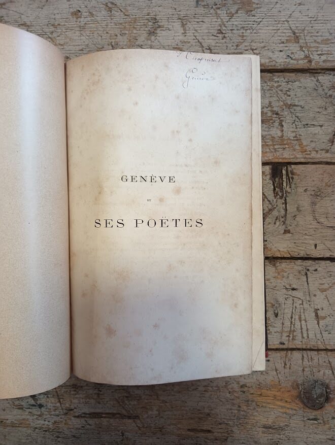 Genève et ses poetes - immagine 3