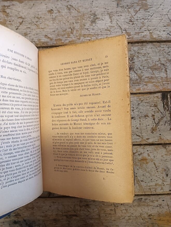 Une histoire d'amour. Les amants de Venise. George Sand at Musset - immagine 5