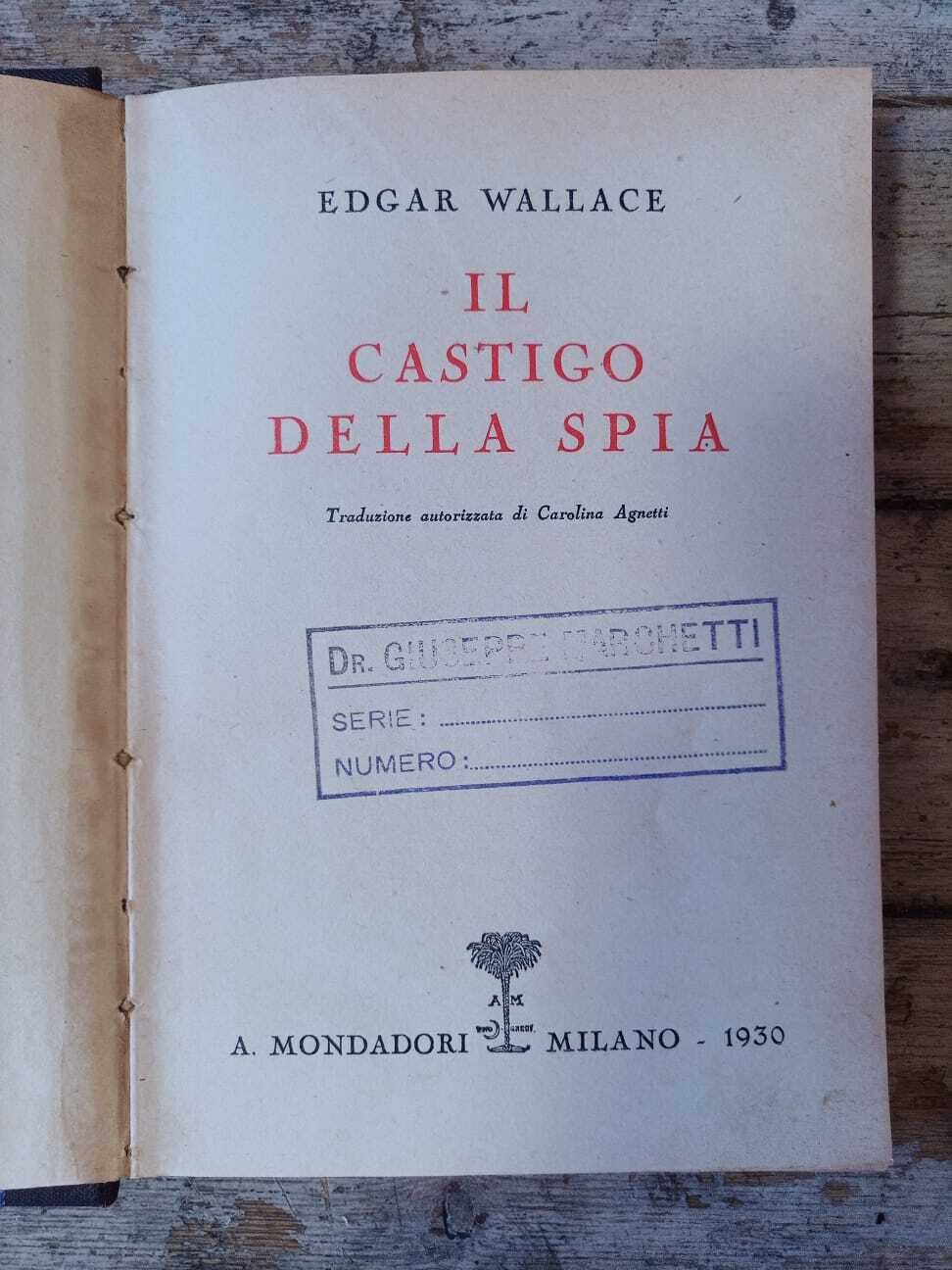 Il castigo della spia