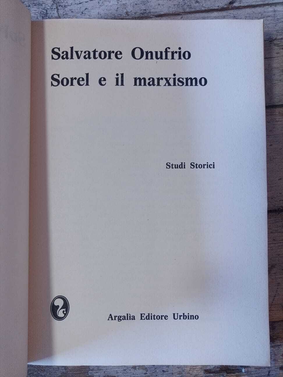 Sorel e il marxismo