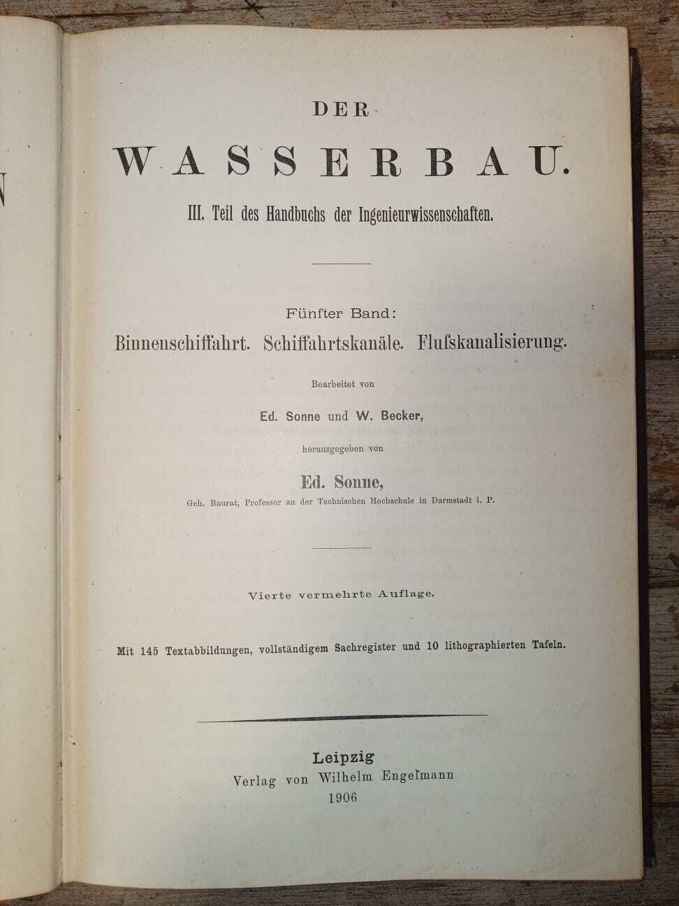 Handbuch der Ingenieurwissenschaften. III. V