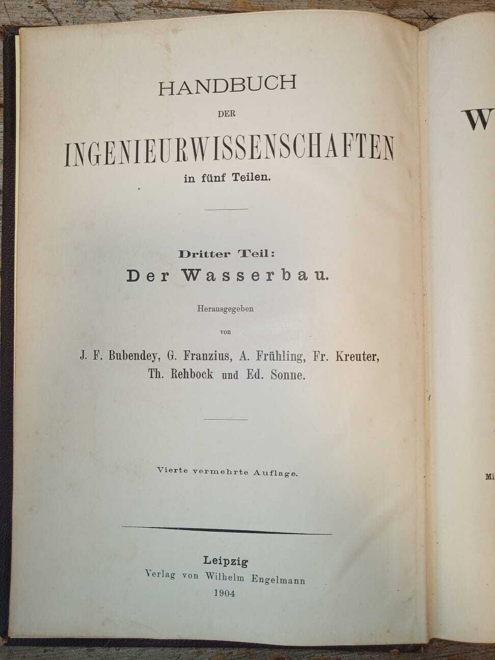Handbuch der Ingenieurwissenschaften. III. III.