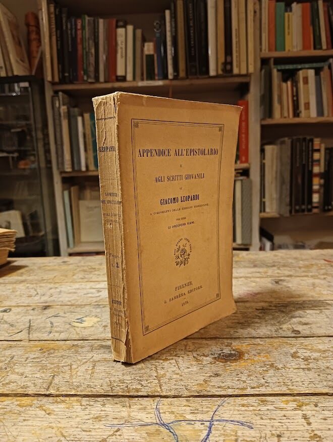 Appendice all'epistolario e agli scritti giovanili di Giacomo Leopardi - immagine 2