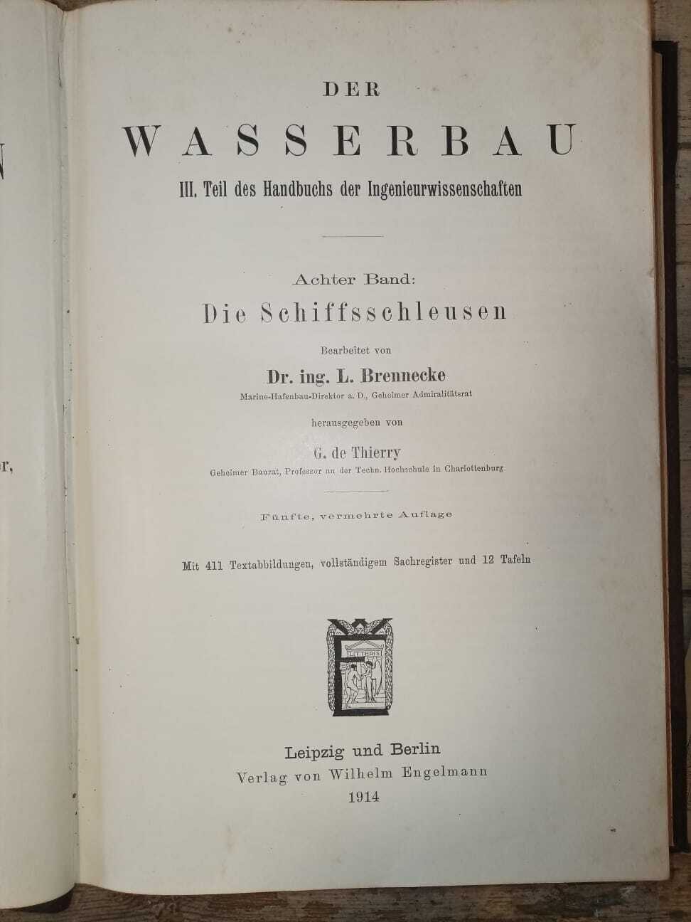 Handbuch der Ingenieurwissenschaften. III. VIII.