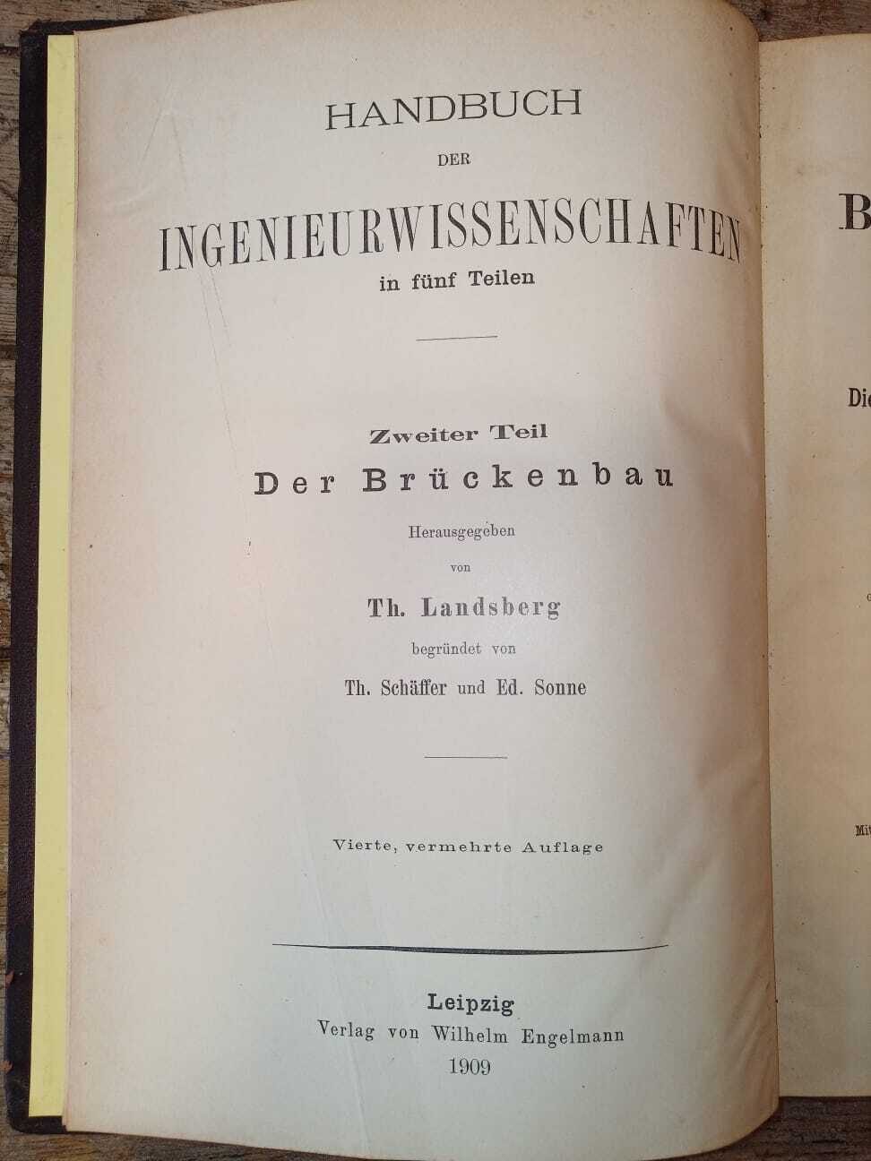 Handbuch der Ingenieurwissenschaften. II. III.