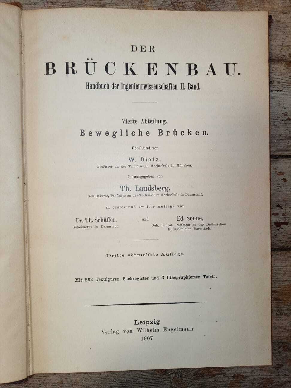 Handbuch der Ingenieurwissenschaften. II. IV.