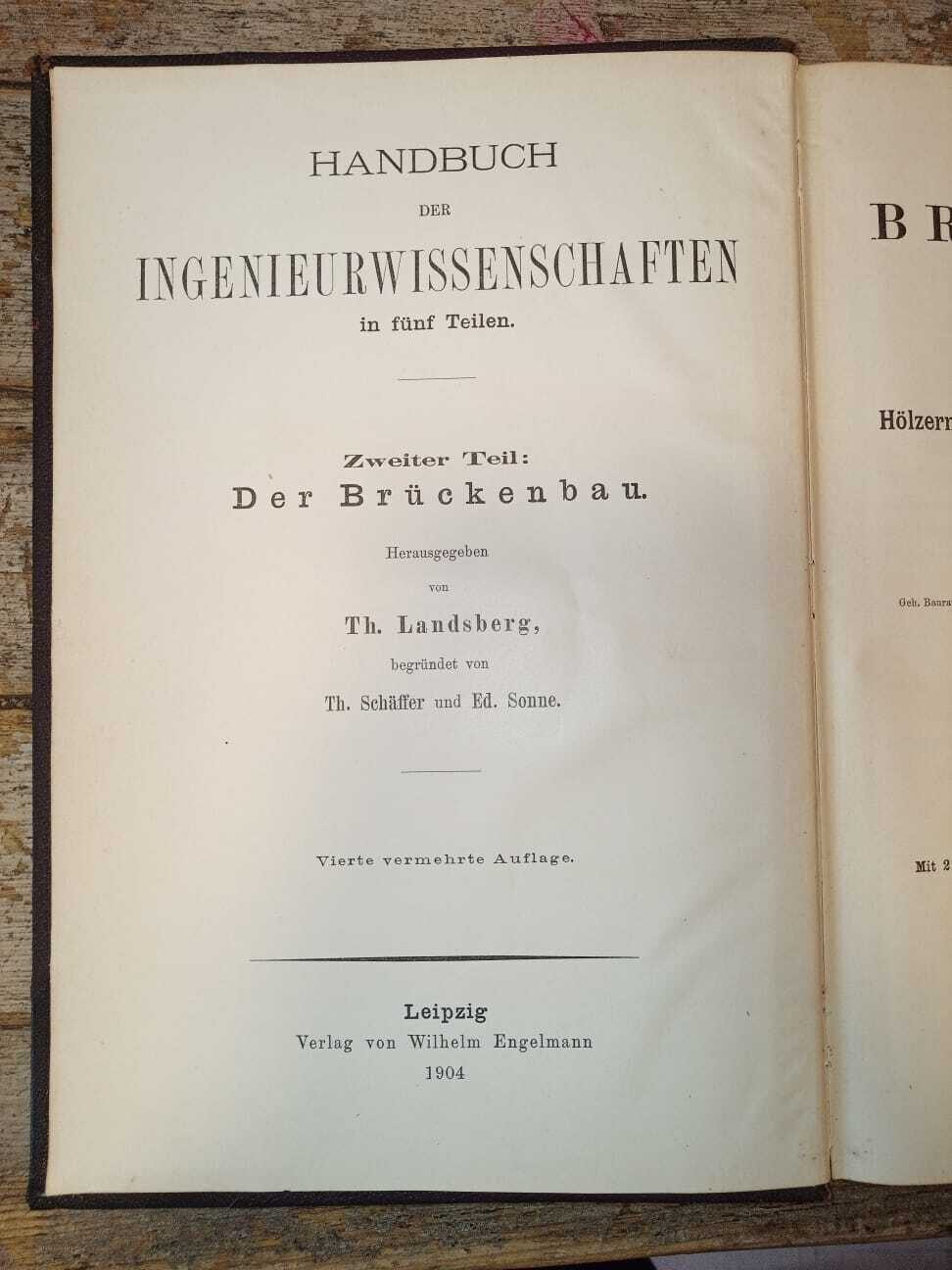 Handbuch der Ingenieurwissenschaften. II. II.