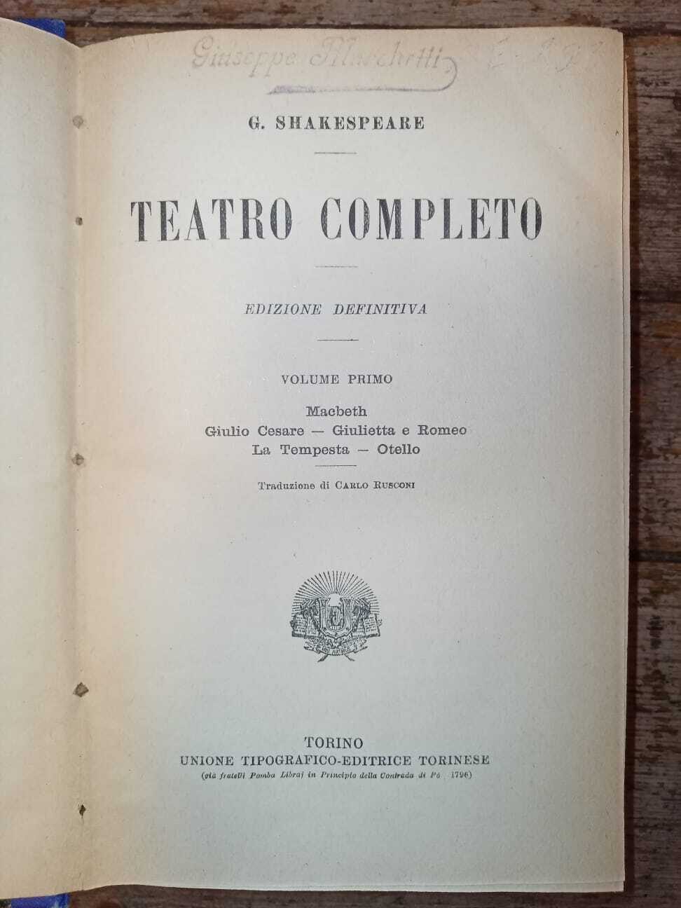 Teatro completo in 7 volumi - immagine 3