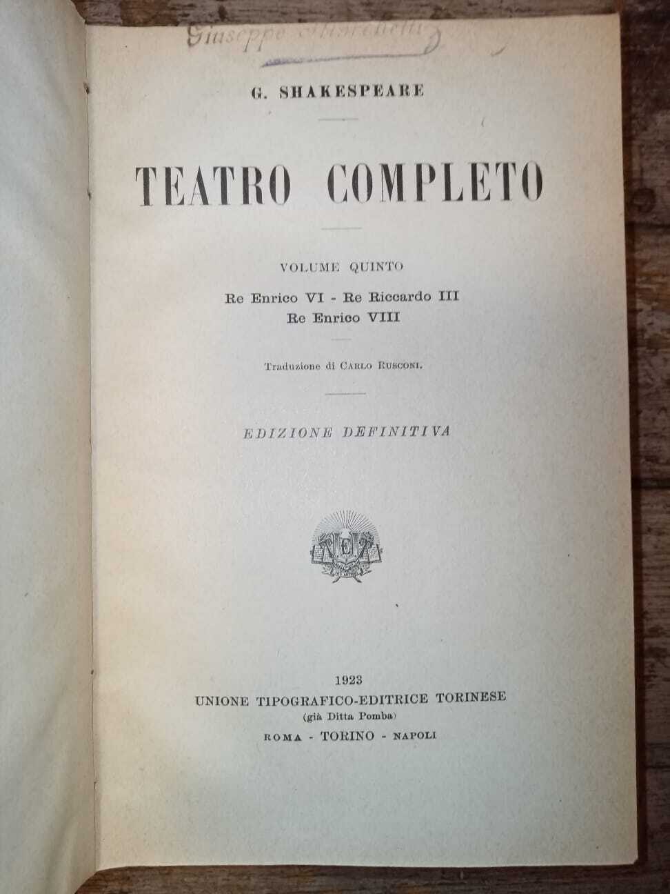 Teatro completo in 7 volumi - immagine 7
