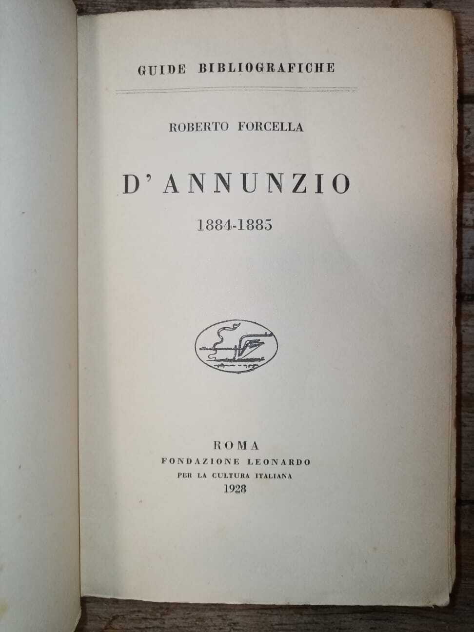D'annunzio 1884-1885 - immagine 2