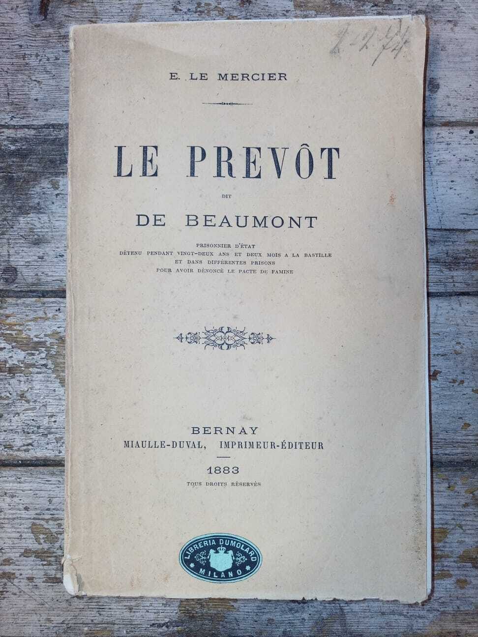 Le prévôt dit de Beaumont - immagine 4