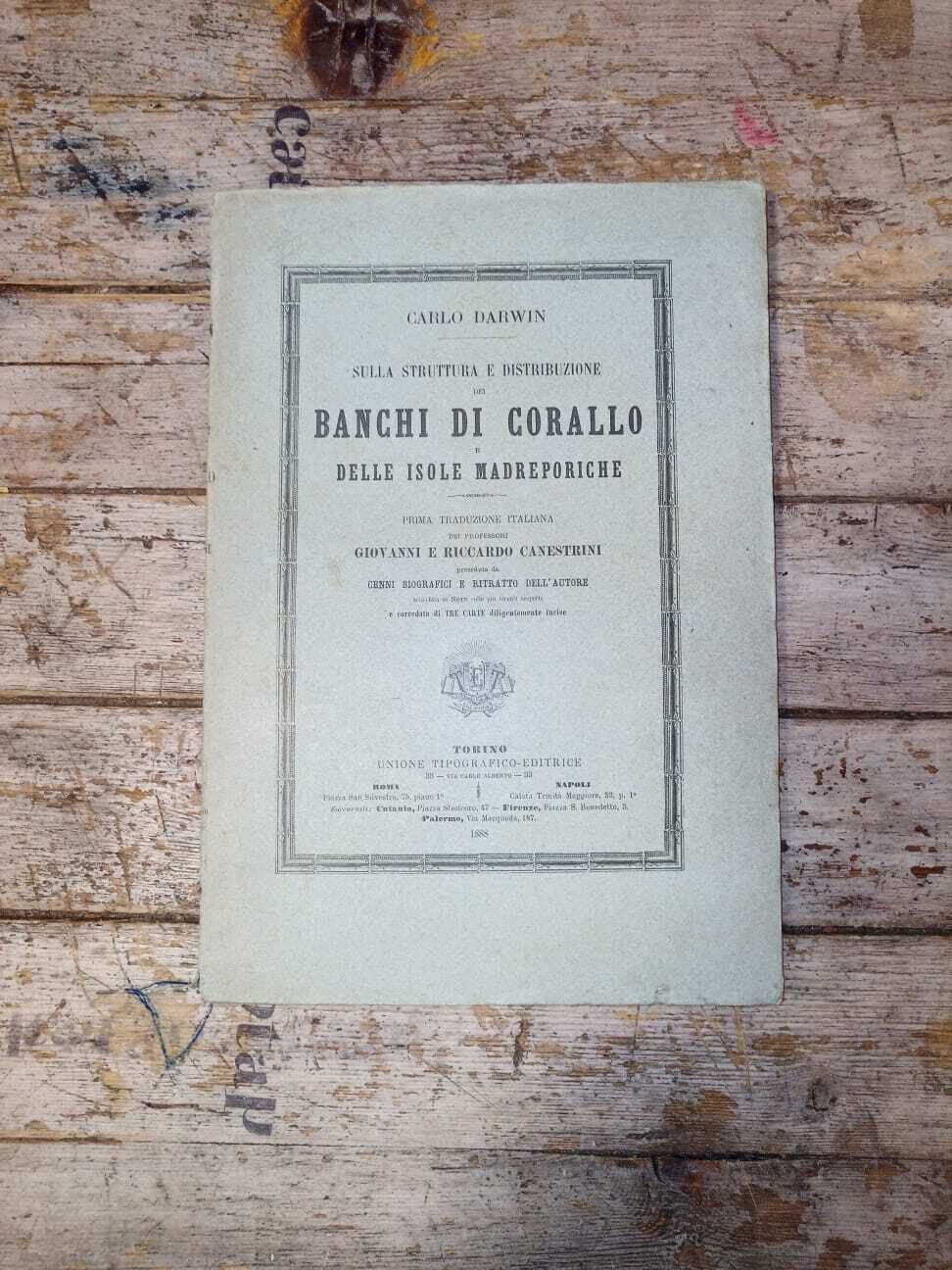 Sulla struttura e distribuzione dei banchi di corallo delle isole madreporiche