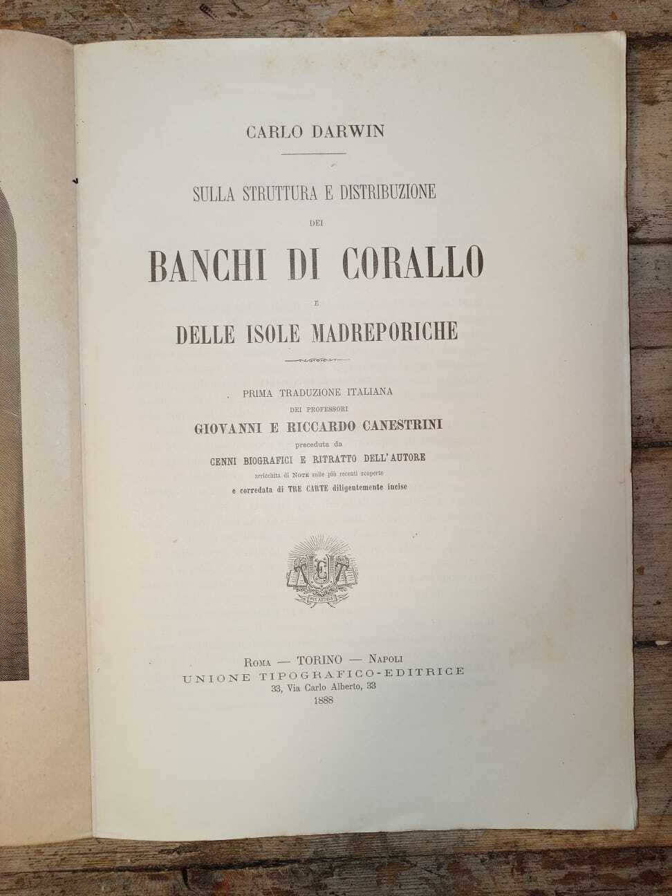 Sulla struttura e distribuzione dei banchi di corallo delle isole madreporiche - immagine 3