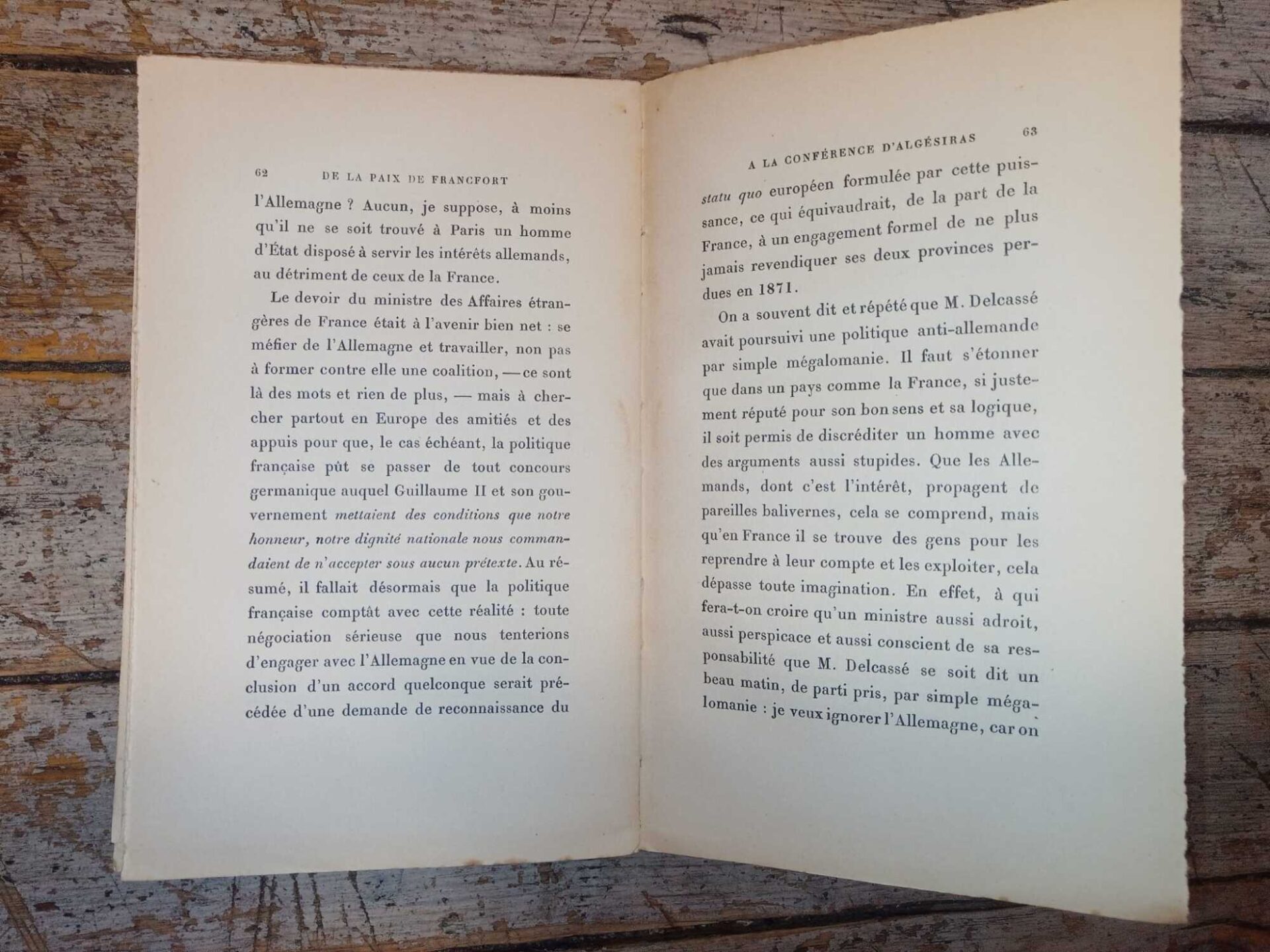 De la paix de Francfort a la conférence d'Algésiras - immagine 3