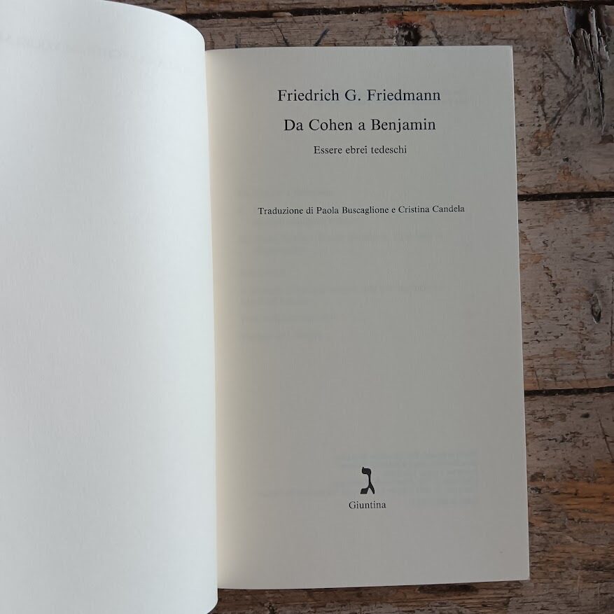 Lotto 3 libri edizioni Giuntina sull'ebraismo: Friedrich G. Friedmann, Da Cohen a Benjamin. Essere ebrei tedeschi - Il ritorno alla vita: vicende e diritti degli ebrei in Italia dopo la seconda guerra mondiale - Appartenenza e differenza: ebrei d'Italia e letteratura - immagine 4