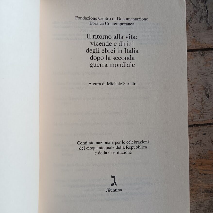 Lotto 3 libri edizioni Giuntina sull'ebraismo: Friedrich G. Friedmann, Da Cohen a Benjamin. Essere ebrei tedeschi - Il ritorno alla vita: vicende e diritti degli ebrei in Italia dopo la seconda guerra mondiale - Appartenenza e differenza: ebrei d'Italia e letteratura - immagine 6