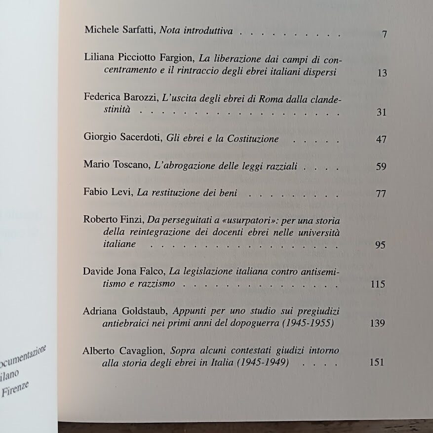 Lotto 3 libri edizioni Giuntina sull'ebraismo: Friedrich G. Friedmann, Da Cohen a Benjamin. Essere ebrei tedeschi - Il ritorno alla vita: vicende e diritti degli ebrei in Italia dopo la seconda guerra mondiale - Appartenenza e differenza: ebrei d'Italia e letteratura - immagine 7