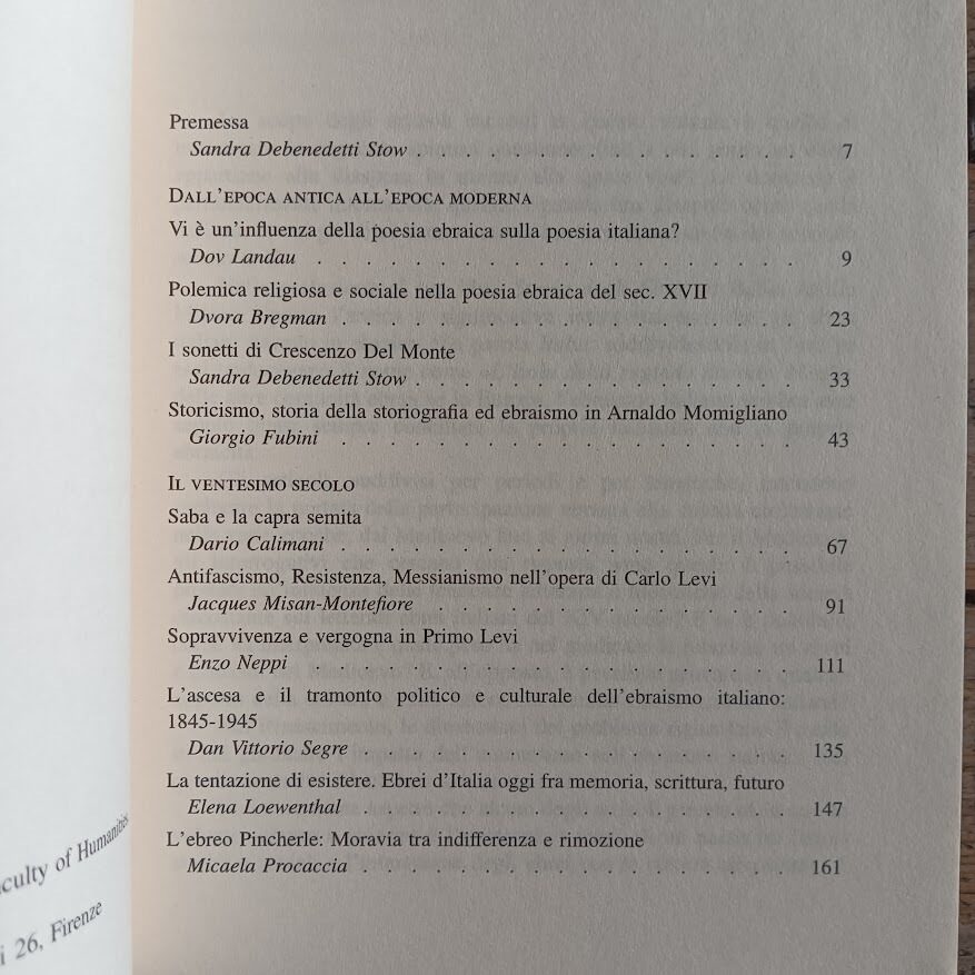 Lotto 3 libri edizioni Giuntina sull'ebraismo: Friedrich G. Friedmann, Da Cohen a Benjamin. Essere ebrei tedeschi - Il ritorno alla vita: vicende e diritti degli ebrei in Italia dopo la seconda guerra mondiale - Appartenenza e differenza: ebrei d'Italia e letteratura - immagine 10
