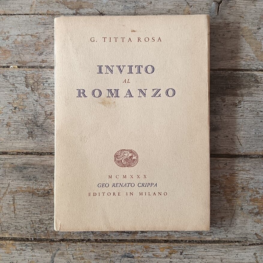 Invito al romanzo