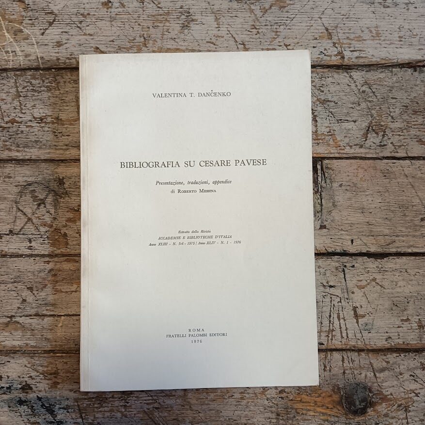 Bibliografia su Cesare Pavese