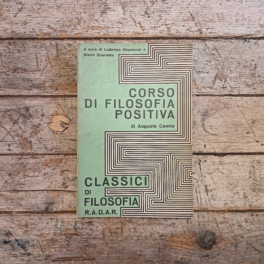 Corso di filosofia positiva