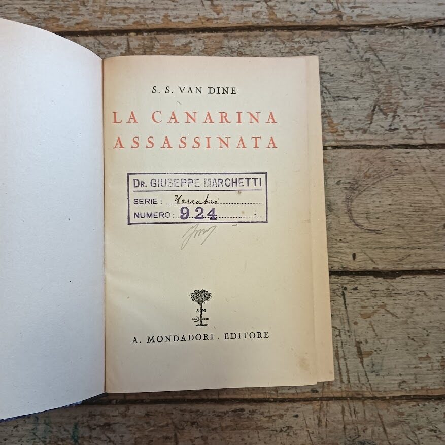 La canarina assassinata