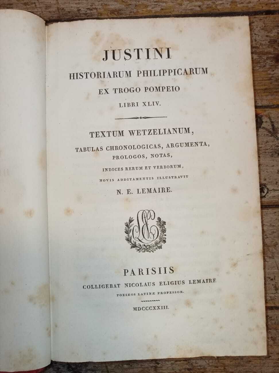 Historiarum Philippicarum ex Trogo Pompeio Libri XLIV