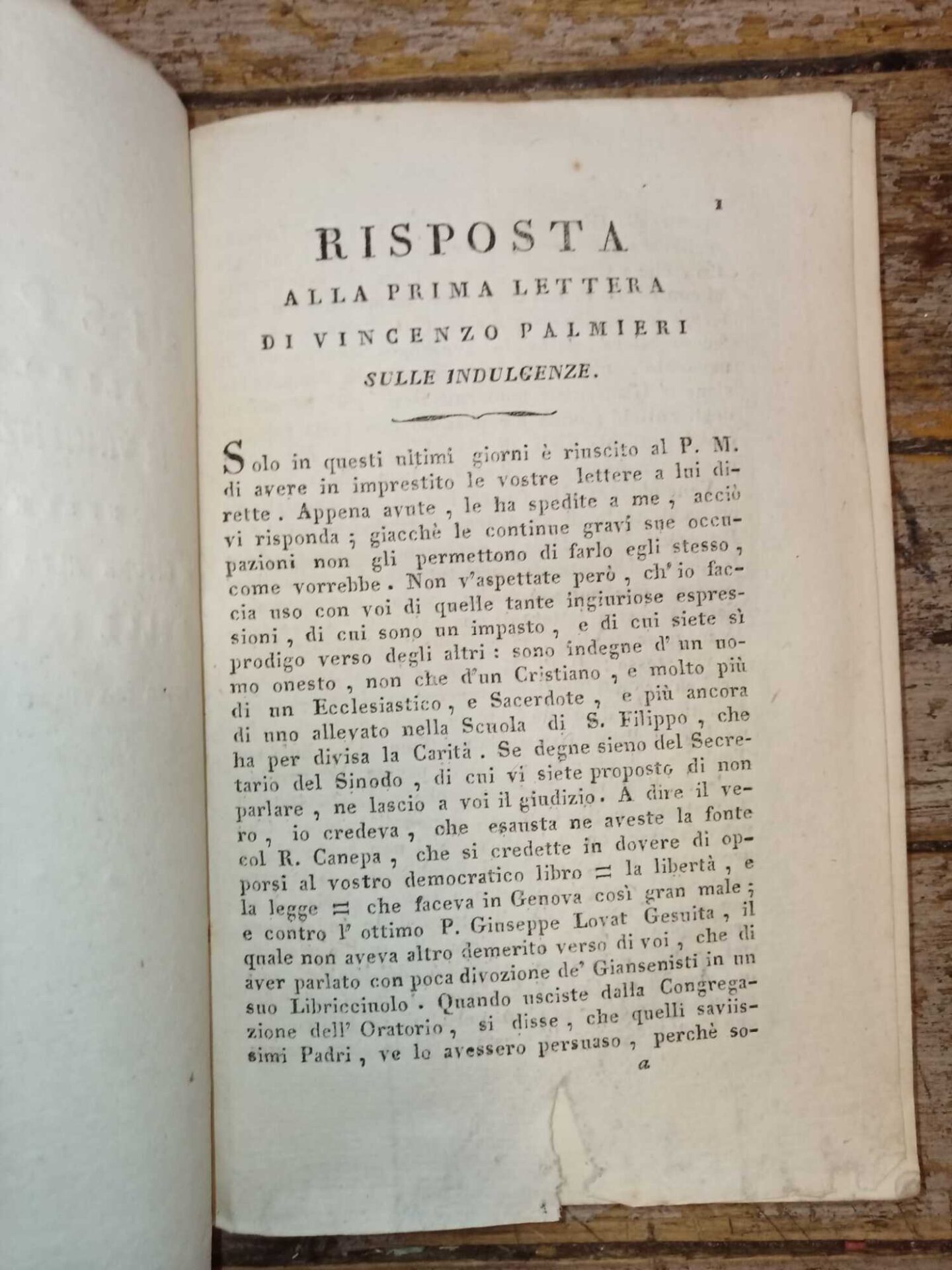 Risposta alle lettere di Vincenzo Palmieri nelle quali si oppone alla vera dottrina delle indulgenze sotto pretesto di sostenerle - immagine 4