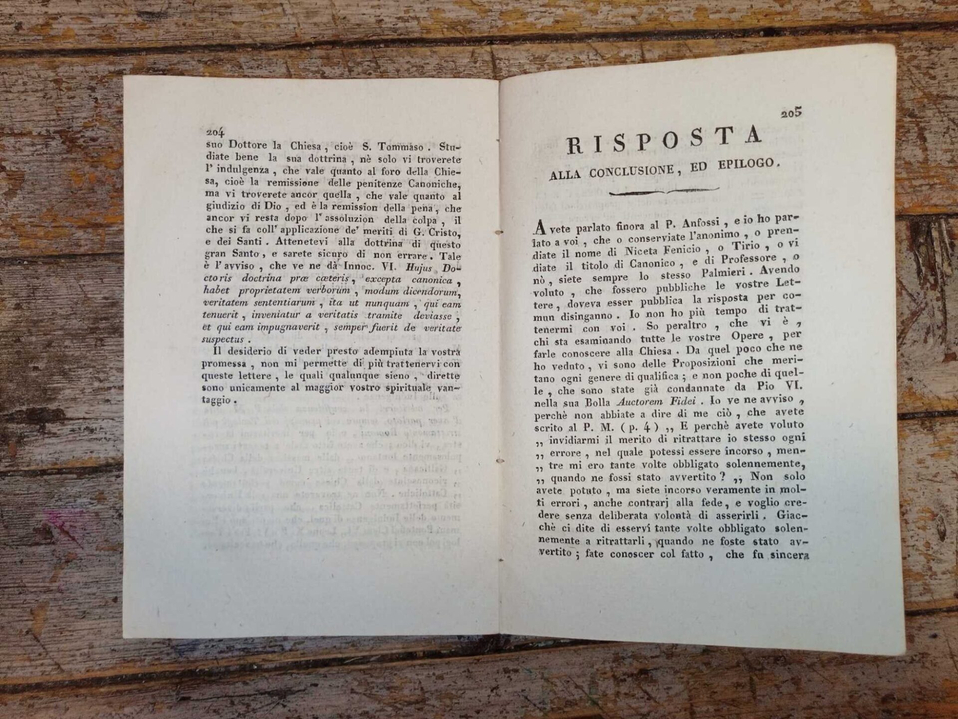 Risposta alle lettere di Vincenzo Palmieri nelle quali si oppone alla vera dottrina delle indulgenze sotto pretesto di sostenerle - immagine 7