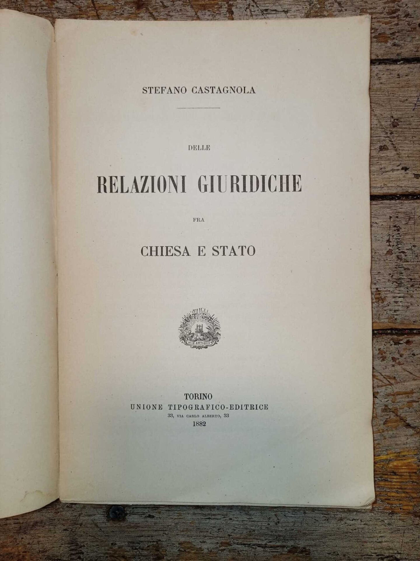 Delle relazioni giuridiche fra Chiesa e Stato - immagine 2