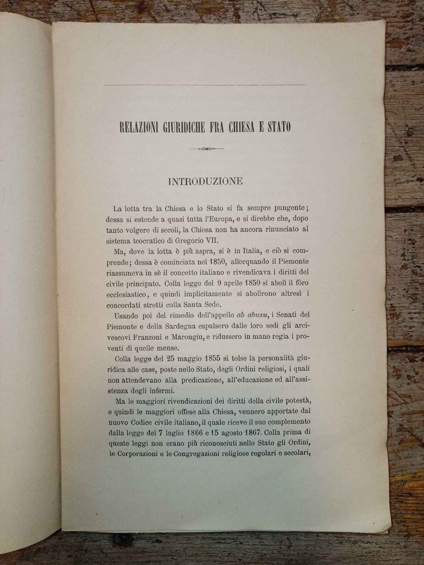 Delle relazioni giuridiche fra Chiesa e Stato - immagine 3