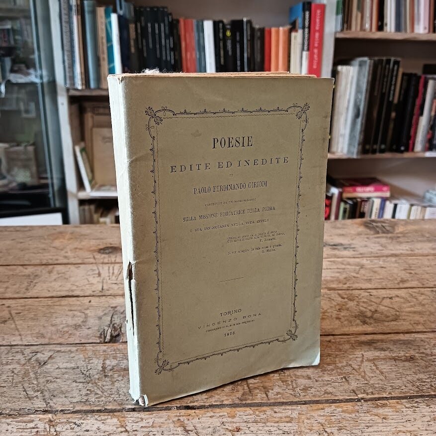 Poesie edite ed inedite di Paolo Ferdinando Giriodi - immagine 2