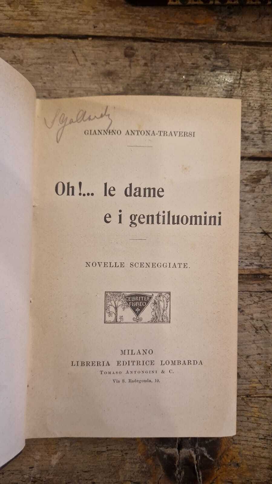 Oh! Le dame e i gentiluomini