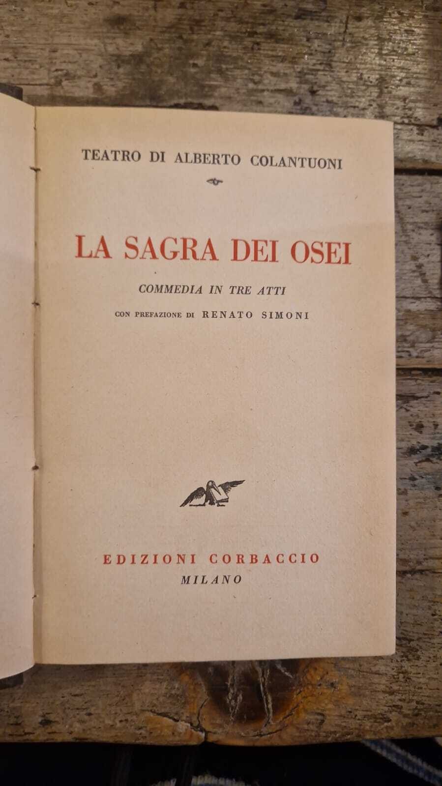 La sagra degli osei