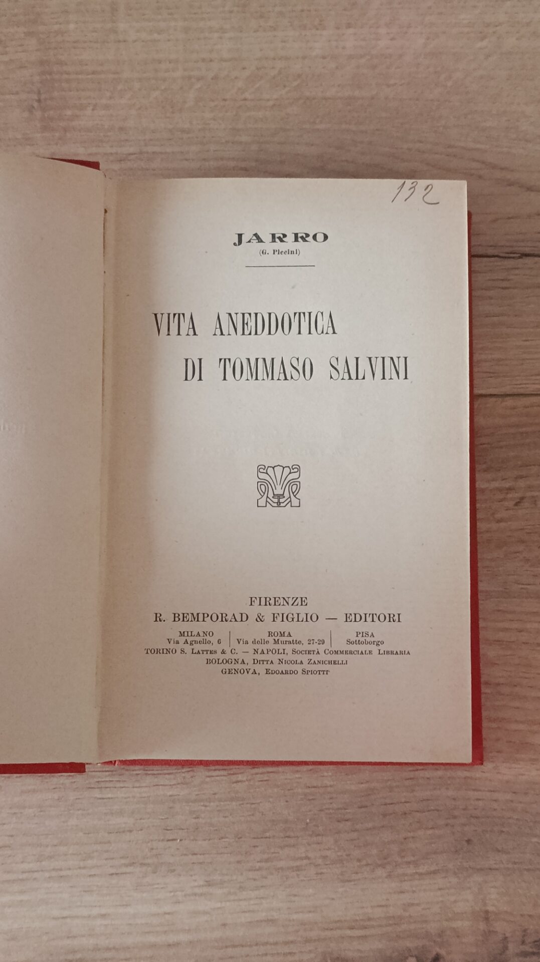 Vita Aneddotica di Tommaso Salvini - immagine 4