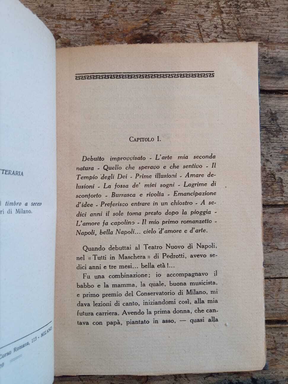 Io e il palcoscenico: (trenta e un anno di vita artistica) - immagine 3