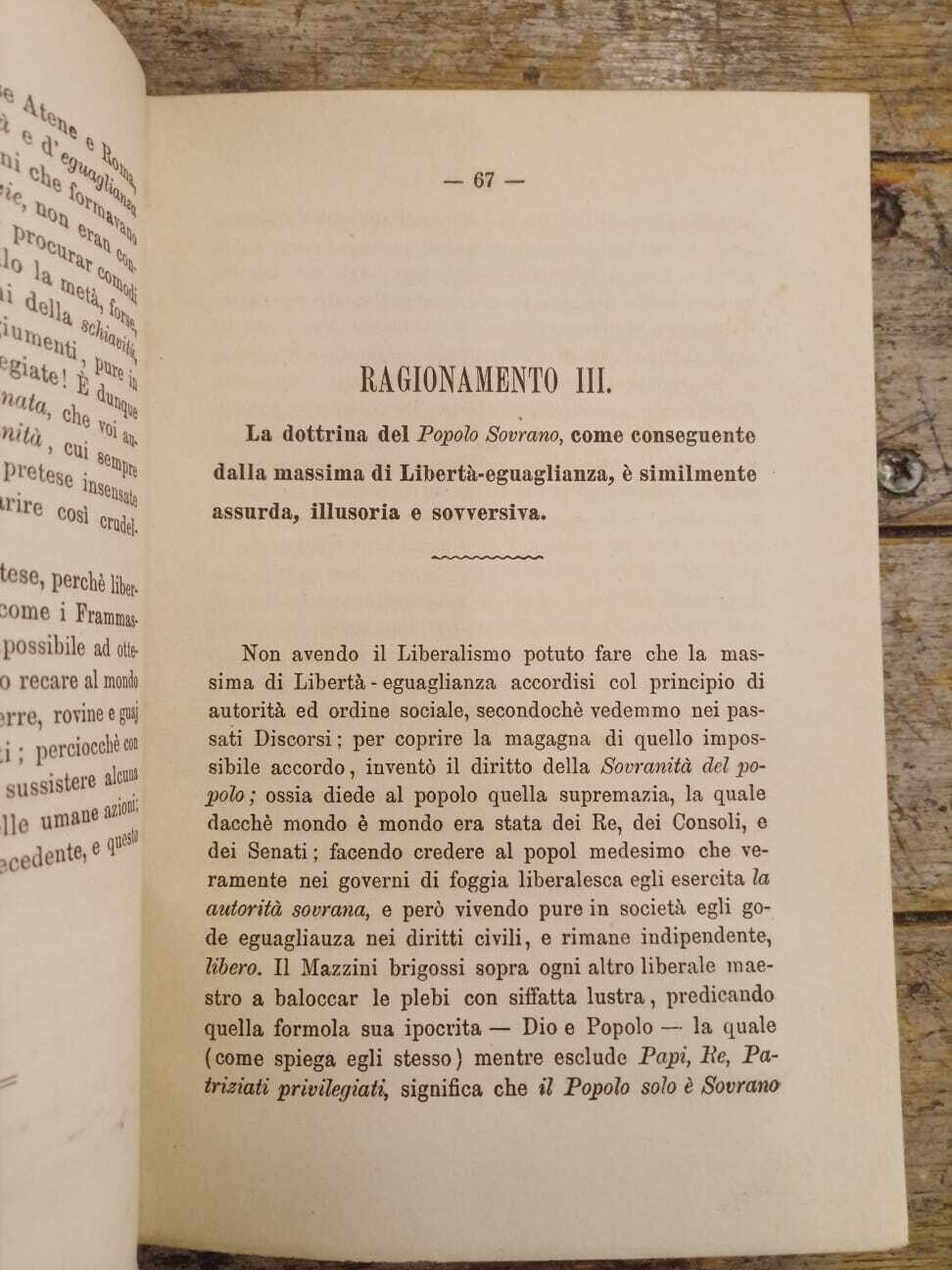 Il liberalismo: suoi errori e mali effetti - immagine 4