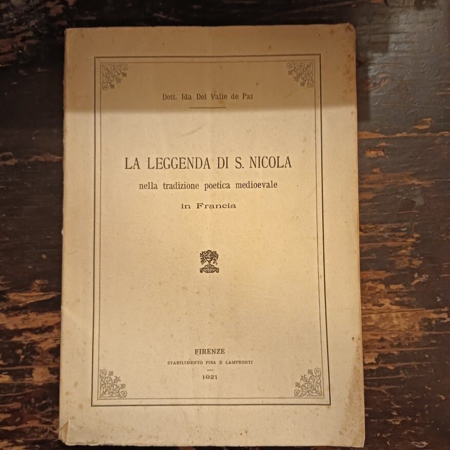 La leggenda di San Nicola nella tradizione poetica medioevale in Francia