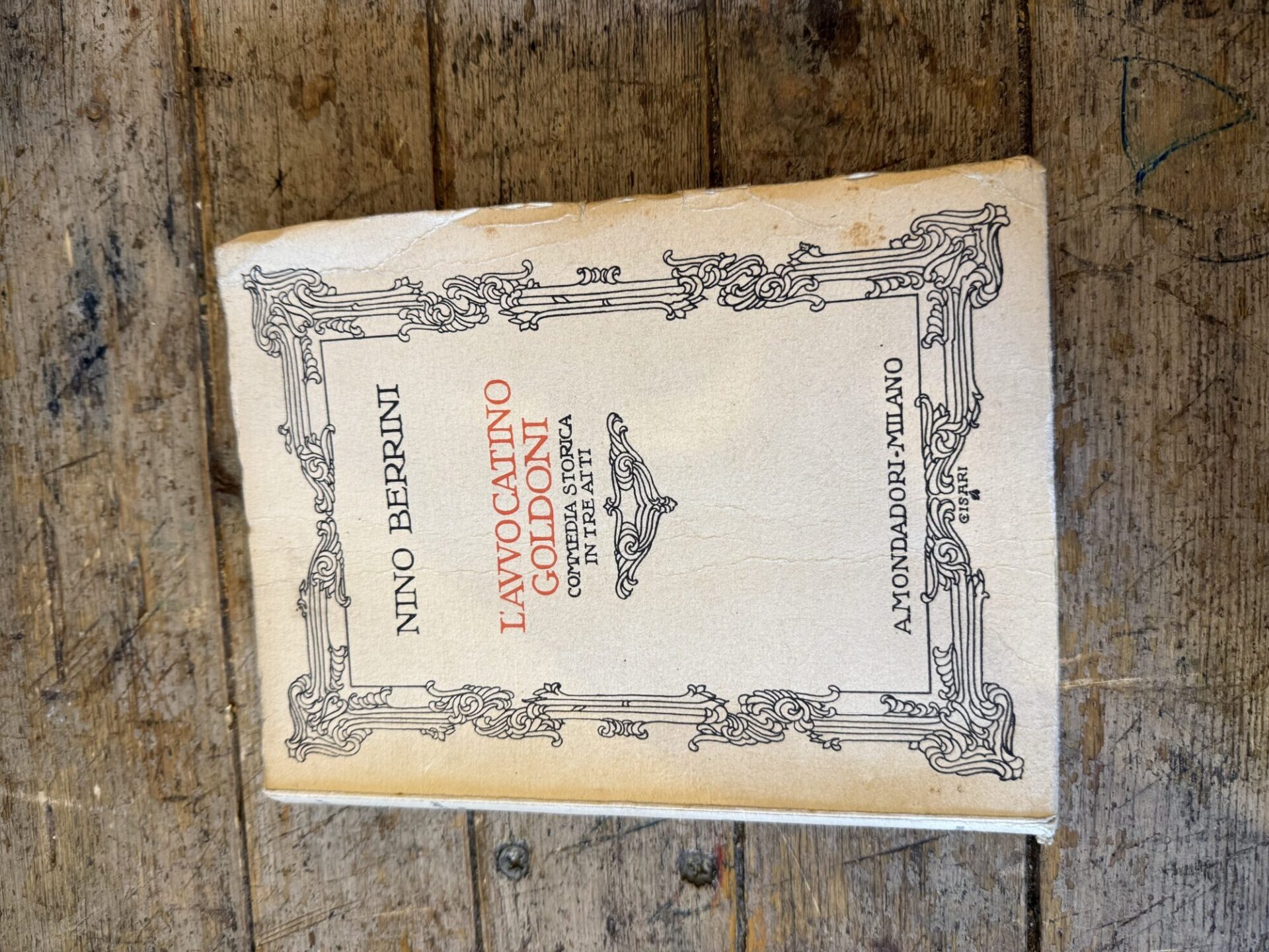 L'avvocatino Goldoni