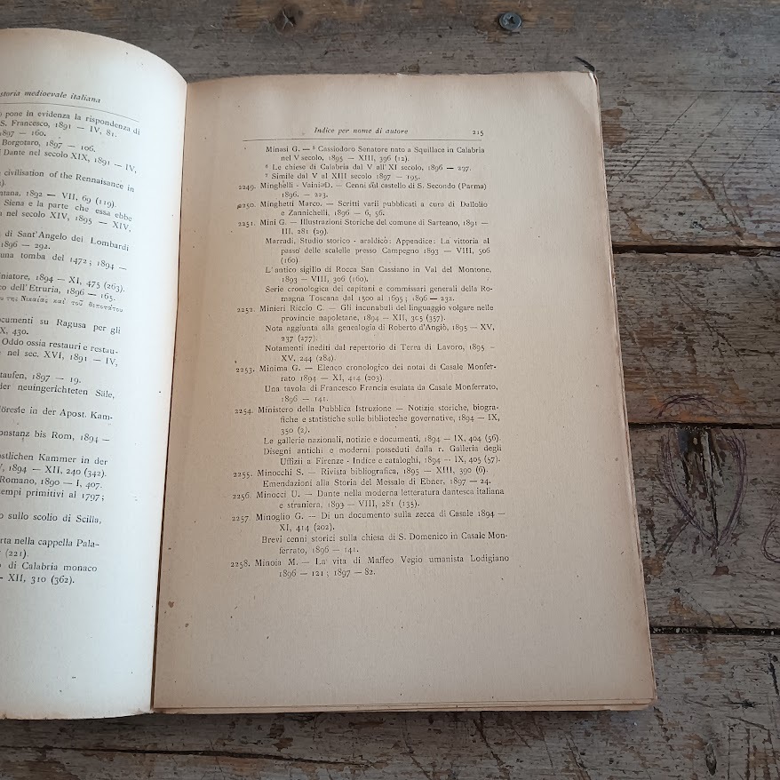 Indici per nome d'autore e per materia delle pubblicazioni sulla storia medievale italiana 1890-1898 raccolte e recensite da Carlo Cipolla nel nuovo archivio veneto - immagine 3