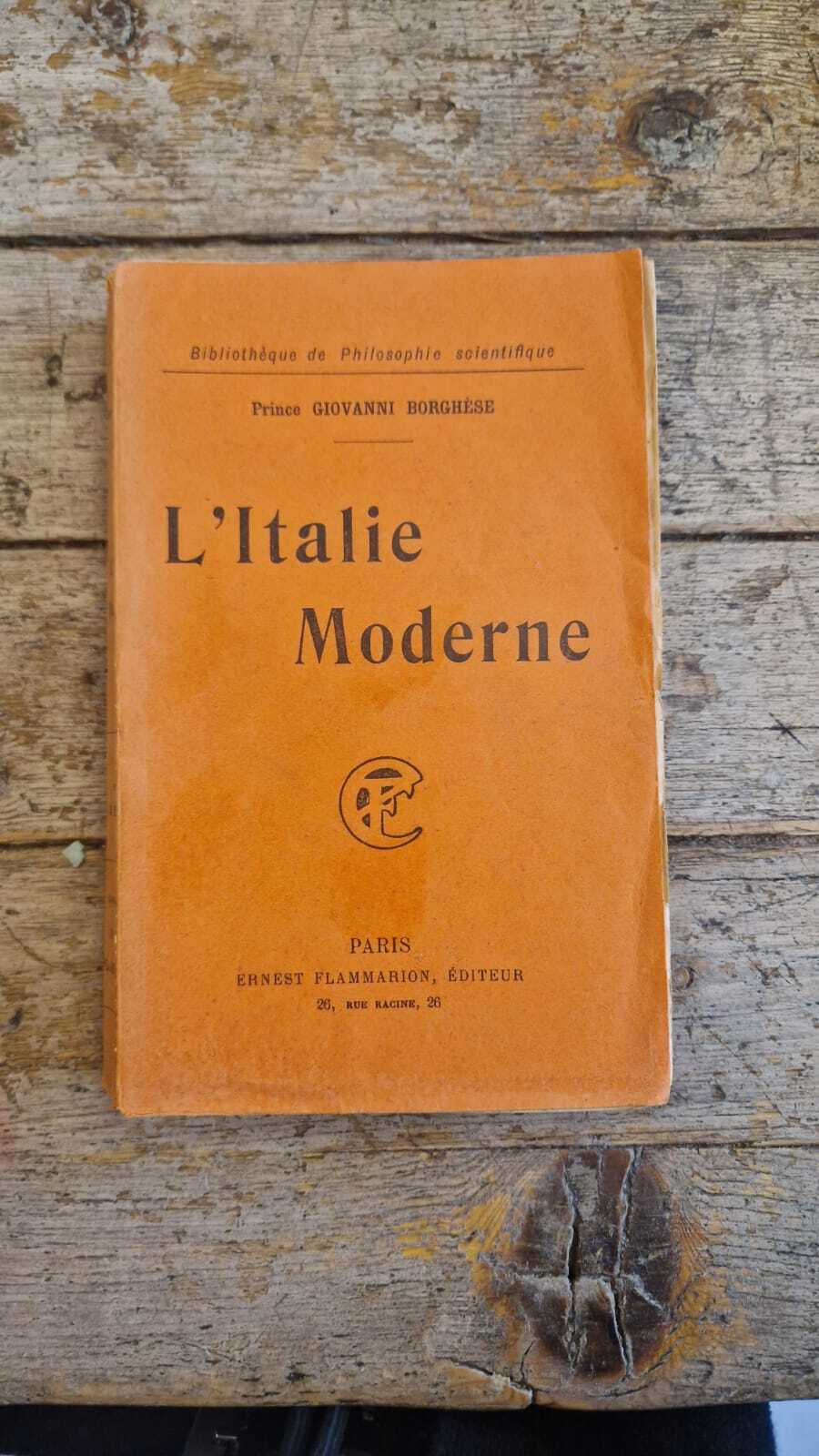 L'italie Moderne