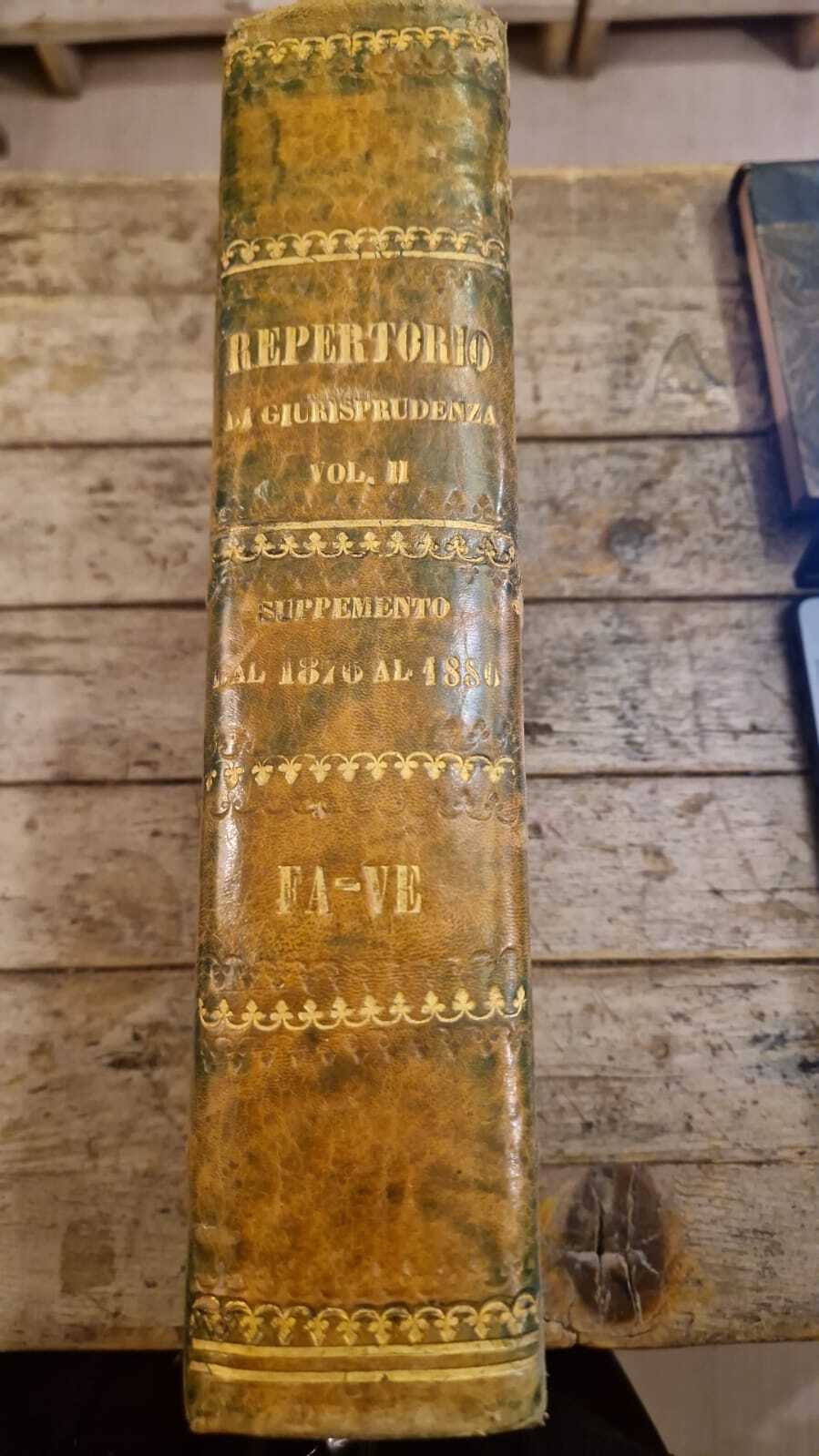 Repertorio generale di giurisprudenza civile, penale, commerciale (Vol.II) - immagine 2