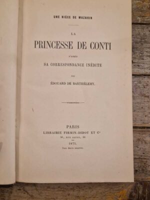 La princesse de Conti