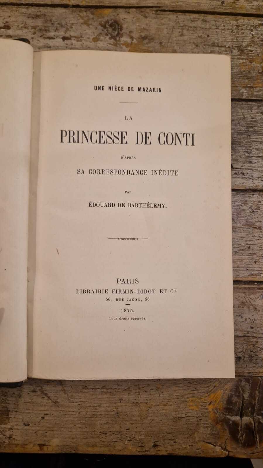 La princesse de Conti
