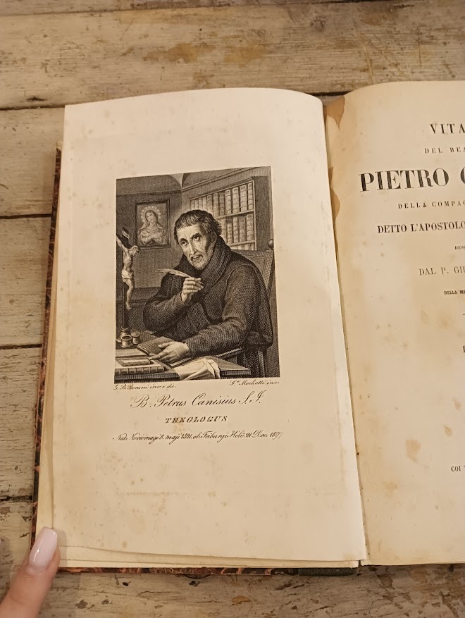 vita del beato Pietro Canisio della compagnia di Gesù detto l'apostolo della Germania descritta dal P.Giuseppe Boero della medesima compagnia , libri sei - immagine 3