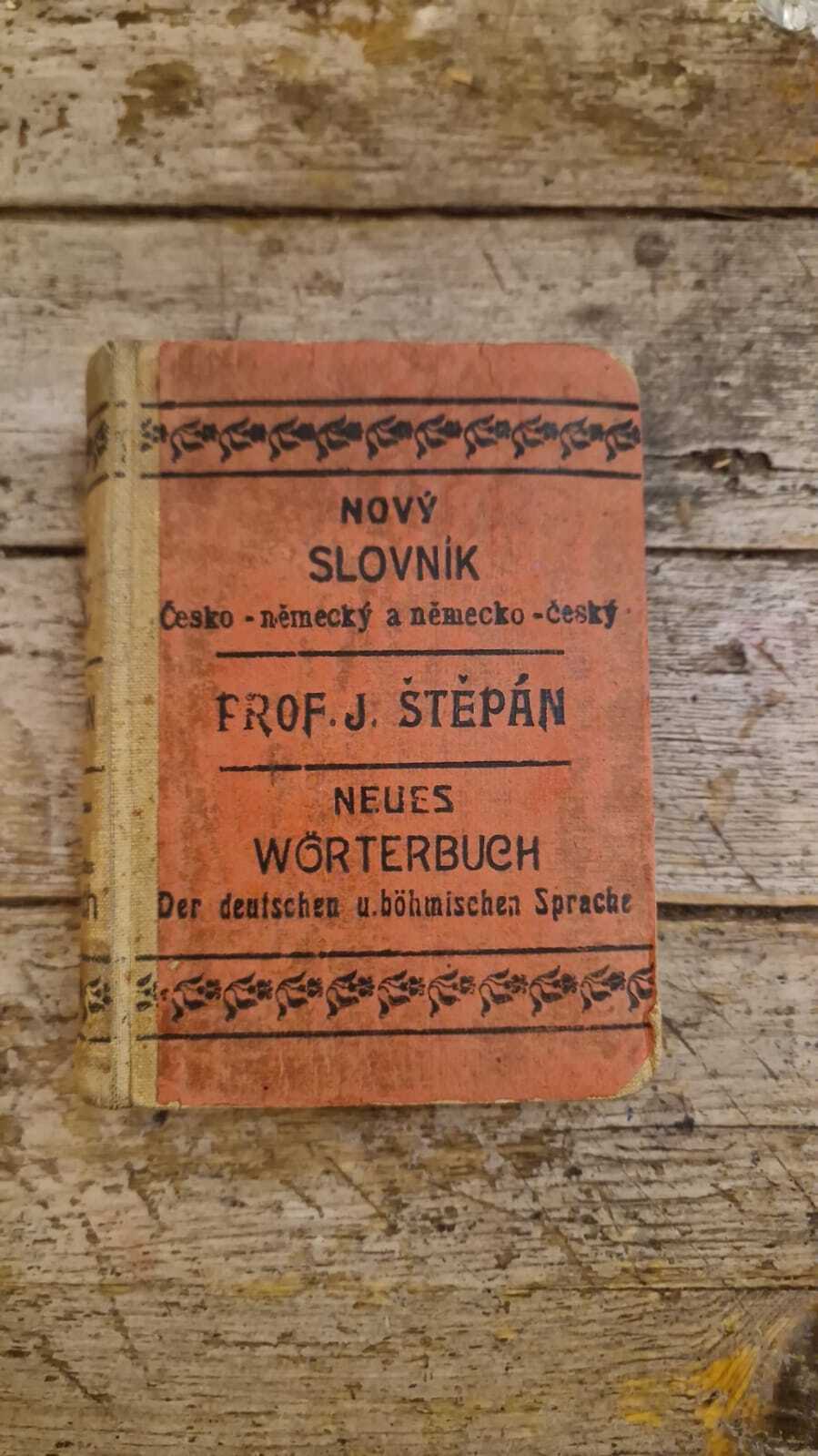 Nový slovnik, Česko-německý a německo-český