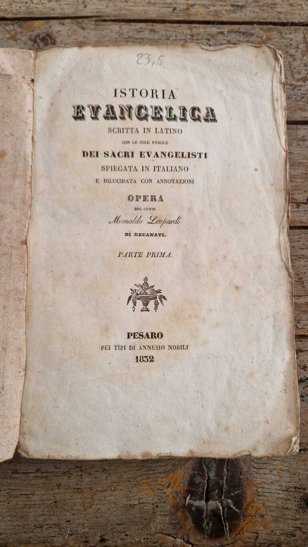 Istoria evangelica